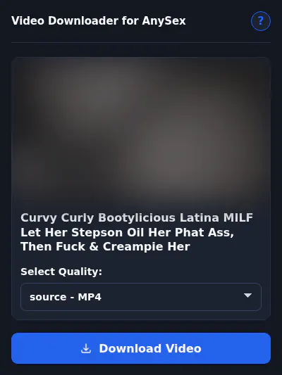 Anysex Video Downloader browser extension screenshot 6